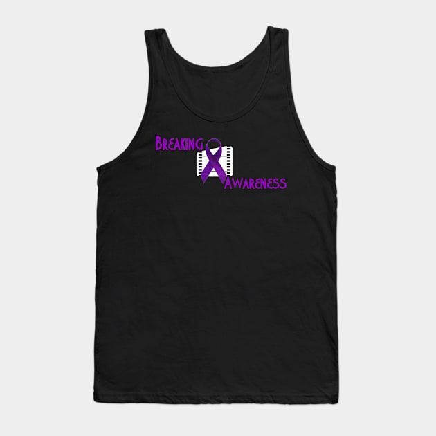 Breaking Awareness/X Out Cancer Tank Top by X the Boundaries